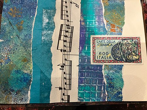 Nikki Grimes handcrafted greeting card
